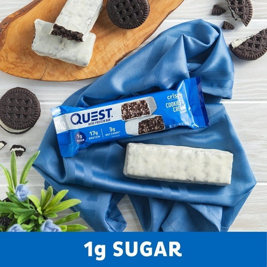 Quest Nutrition 蛋白棒，曲奇奶油- 52g￼