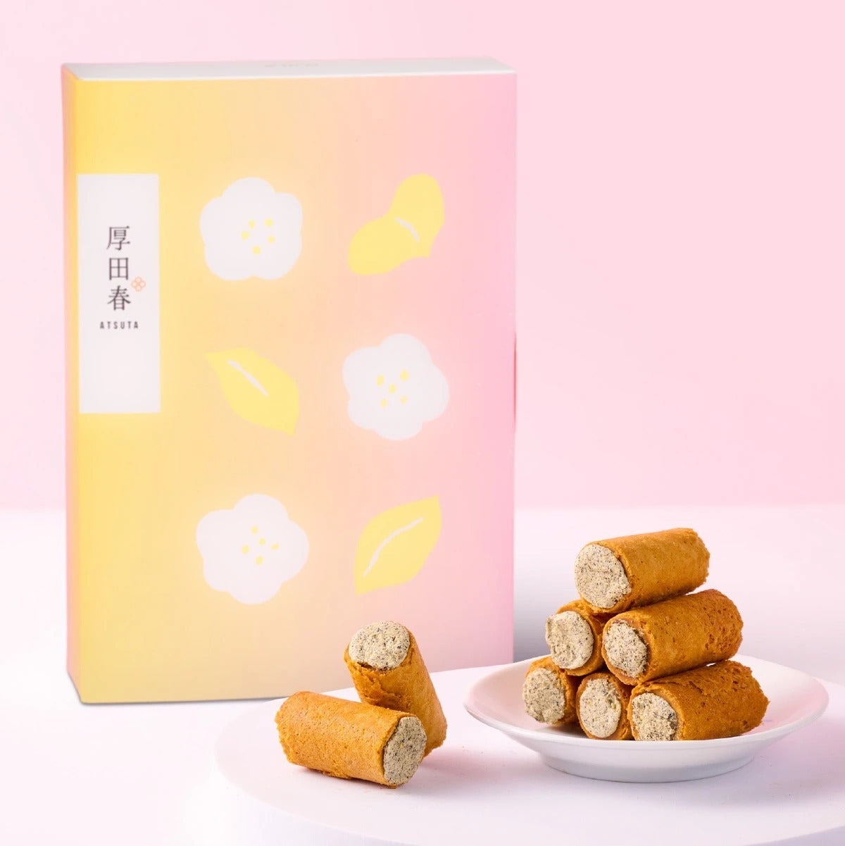 厚田春| 伯爵紅茶奢蛋捲禮盒- 常溫保存 2 個月 /急凍保存 1年