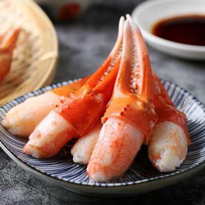 日本凍熟松紅業蟹二本爪L(28/36) 400g