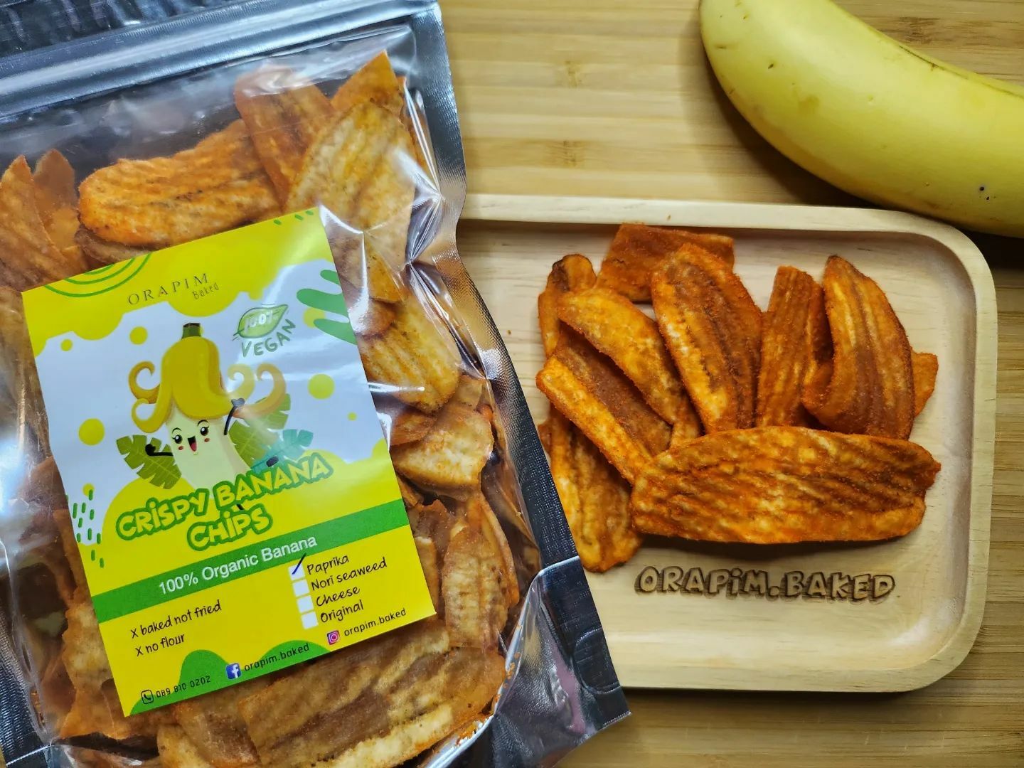 Orapim - 低卡版薯片 -香蕉片