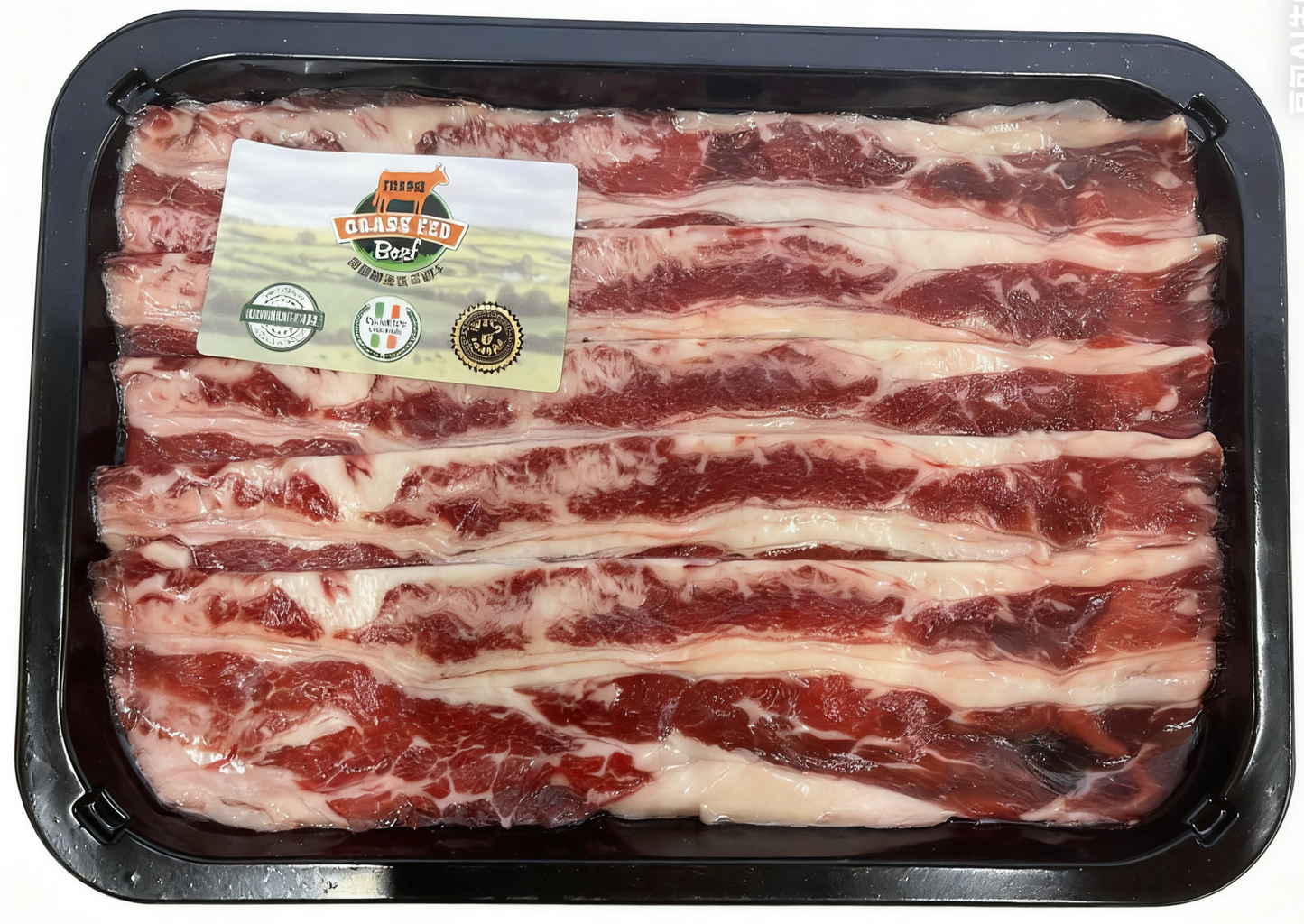 愛爾蘭草飼牛五花火鍋片 180g