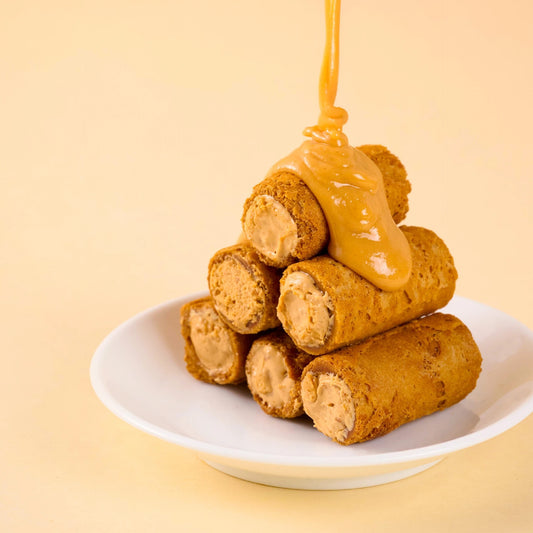 厚田春| 顆粒花生奢蛋捲禮盒- 常溫保存 2 個月 /急凍保存 1年