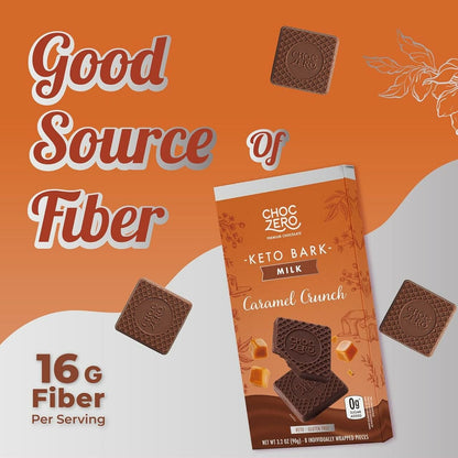 Choc zero 焦糖脆牛奶巧克力