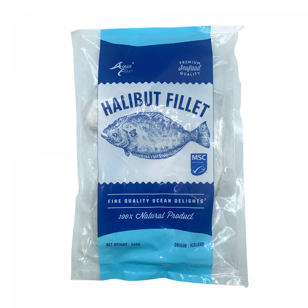 冰島格陵蘭 比目魚扒 2-3片 ( MSC 持續海產認証 ) 360g
