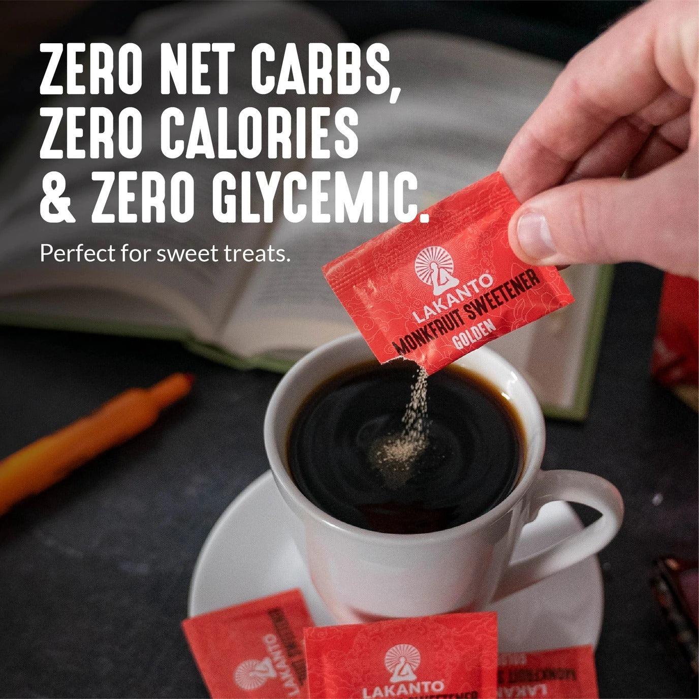 Lakanto - 天然羅漢果黃糖 (3g X 30)