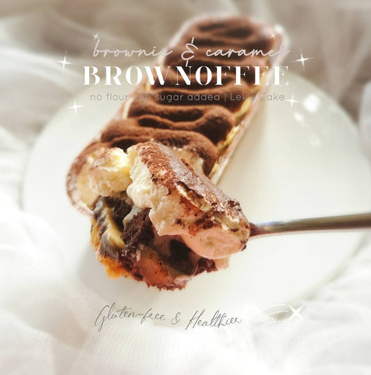 無糖 Leks 布朗尼& 焦糖（太妃派） 盒子蛋糕