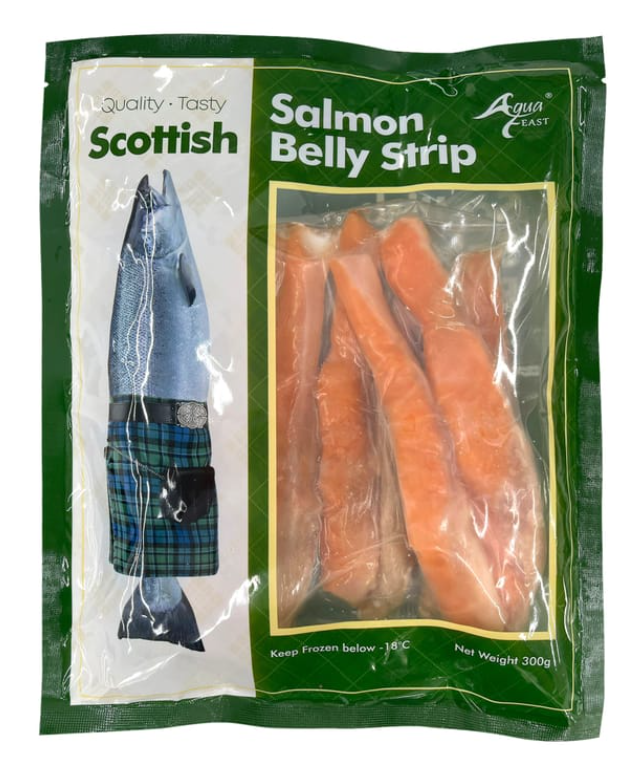 大西洋凍三文魚腩條 300g
