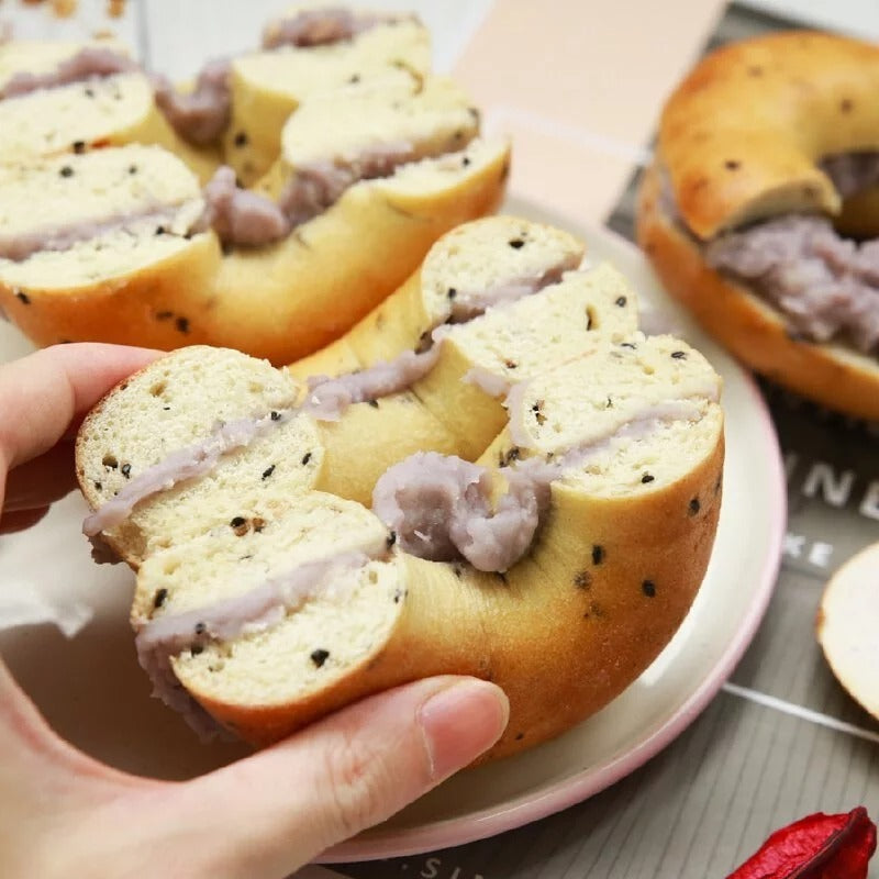 原味時代-芋泥貝果-100g 1個裝