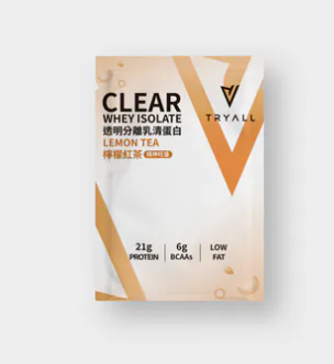 [台灣 Tryall] - 透明分離蛋白 25g