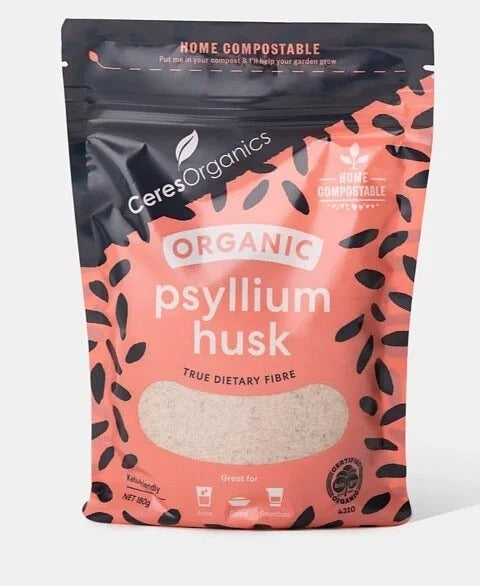 Ceres Organics 有機車前子粉 180g