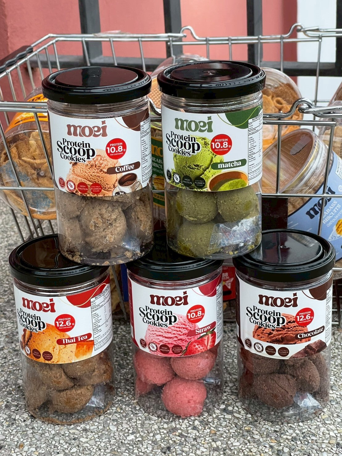 MOEI. Protein  SCOOP Cookies