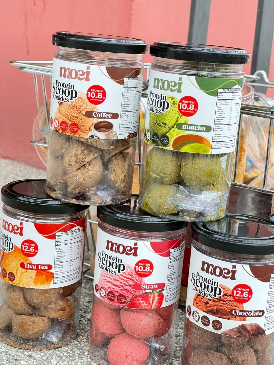 MOEI. Protein  SCOOP Cookies