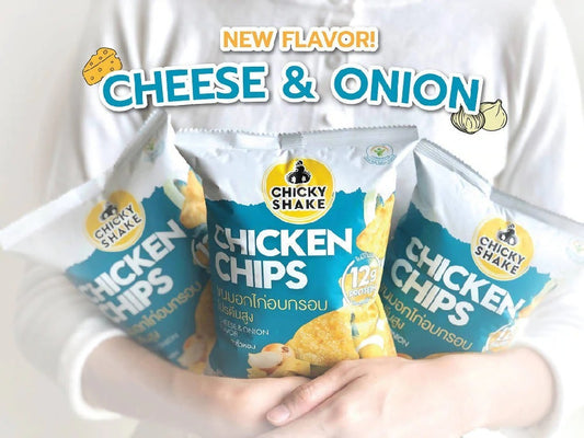 零脂肪雞胸肉脆片 芝士洋蔥味14g