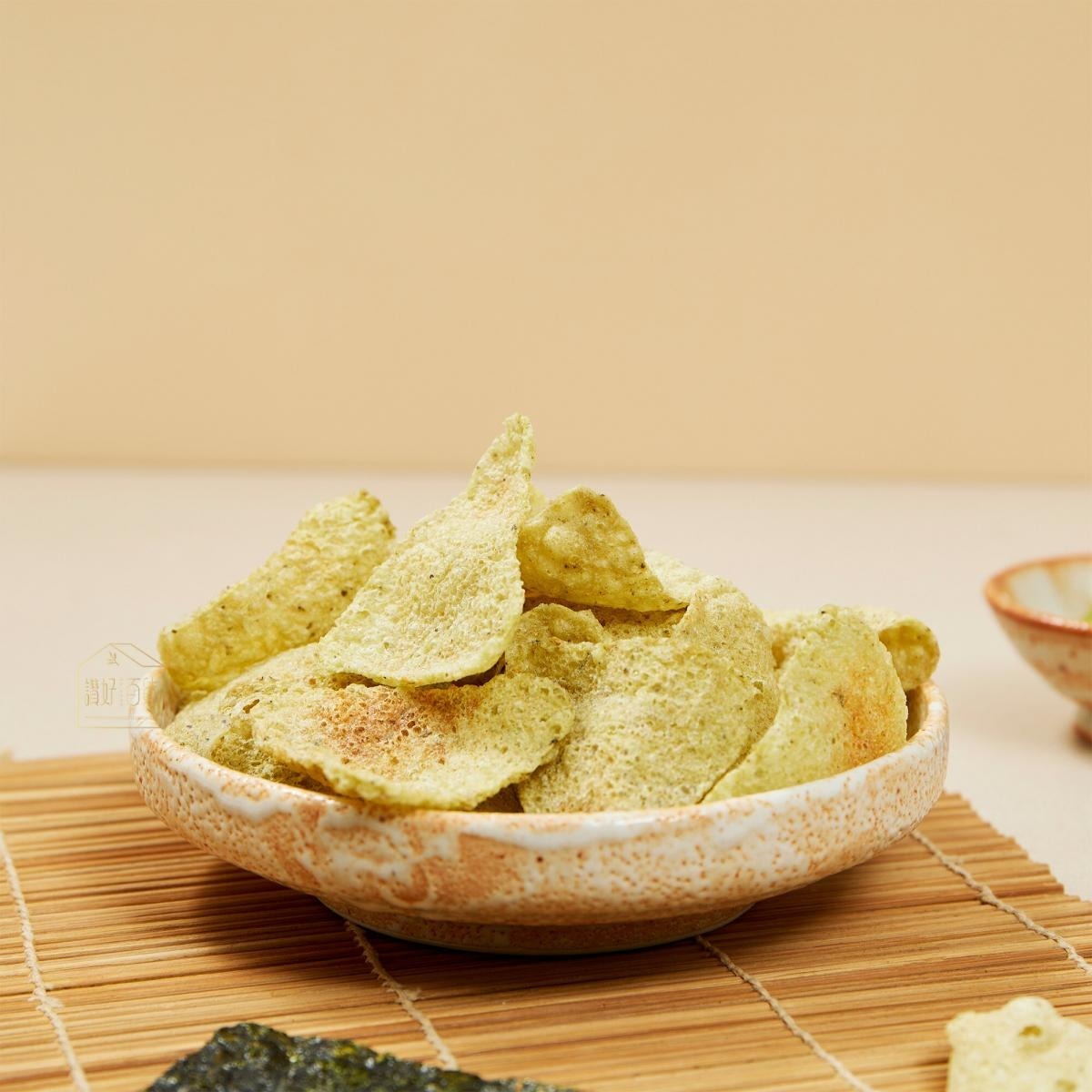 零脂肪雞胸肉脆片 紫菜芥辣味 14克