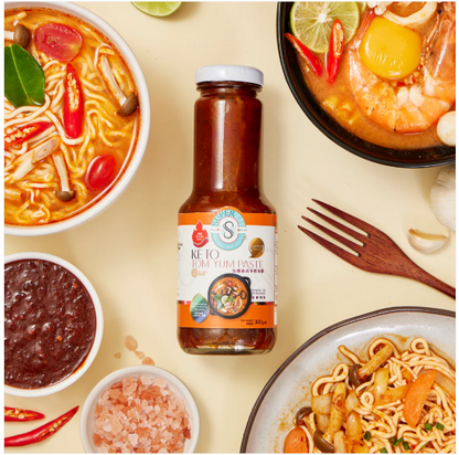 生酮素食泰式冬陰功醬 - 五辛素 300g