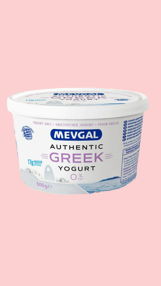 Mevgal Authentic Greek Strained Yogurt, 0% / 500g