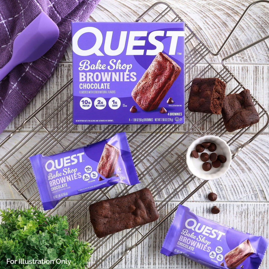 Quest Nutrition, Bake Shop 朱古力布朗尼 Brownies, Chocolate