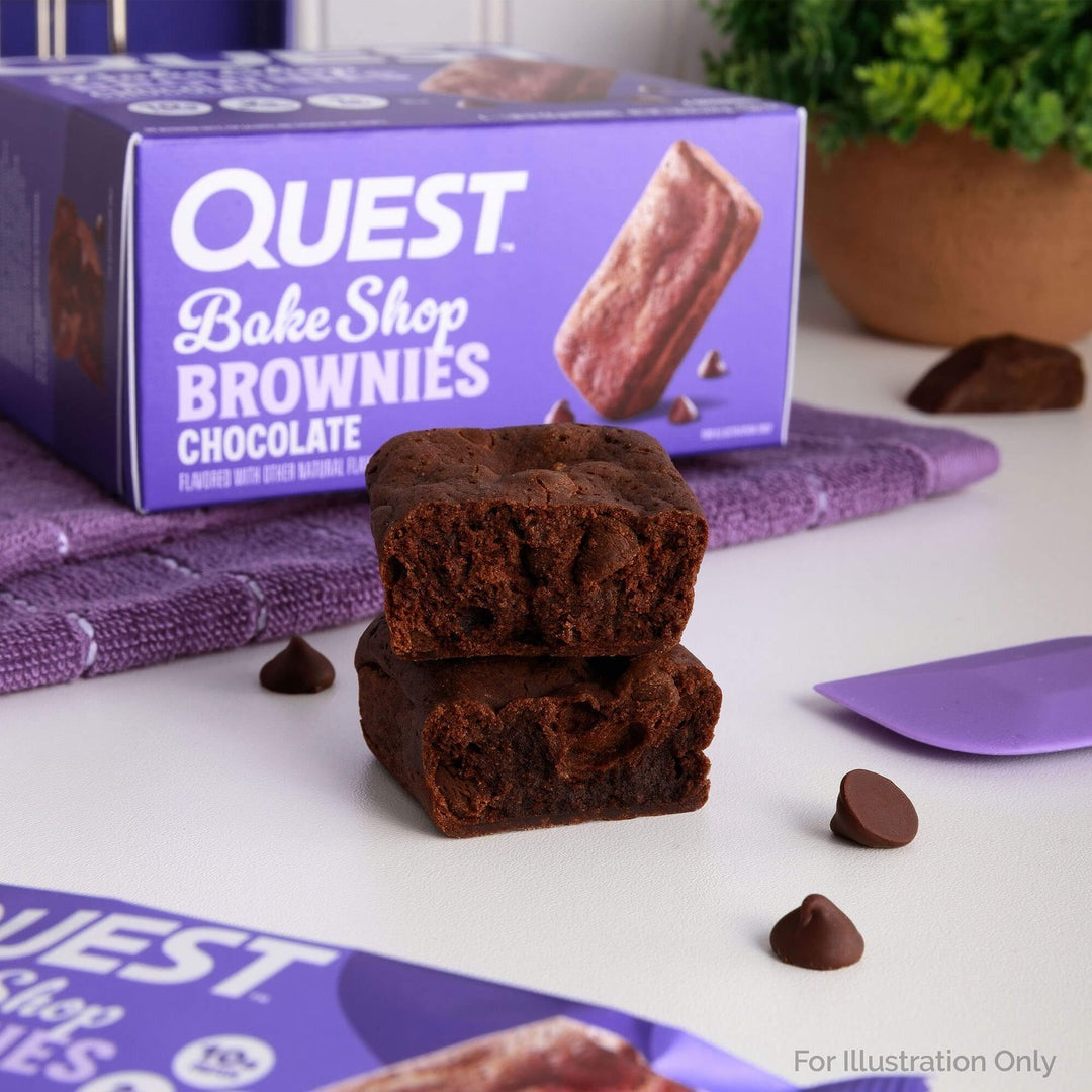 Quest Nutrition, Bake Shop 朱古力布朗尼 Brownies, Chocolate