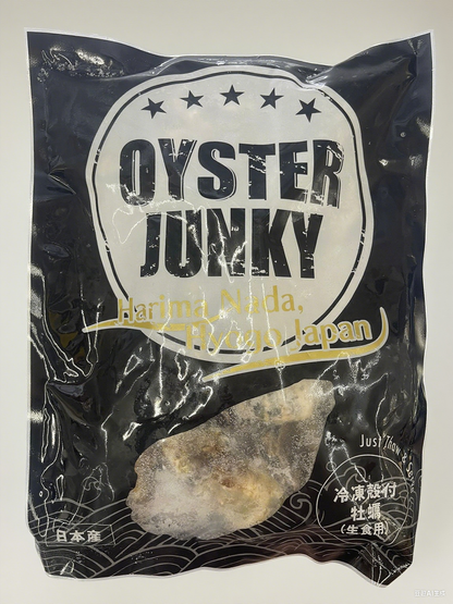 OYSTER JUNKY - 日本兵庫縣 急凍刺身級生蠔 全殼 12隻