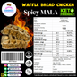 Waffle Bread 低碳雞肉鬆格仔餅-MALA