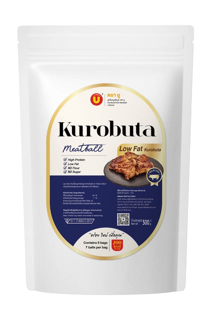 U for You U for You 無麵粉黑毛豬肉丸  500g (獨立包裝-5小包)Kurobuta Meat Ball 500g