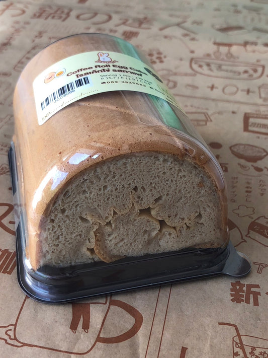 無麵粉 低卡雞蛋糕卷 咖啡味（只有 179 卡路里）