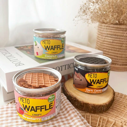 Keto Crispy waffle  生酮華夫脆餅 35g