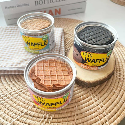 Keto Crispy waffle  生酮華夫脆餅 35g