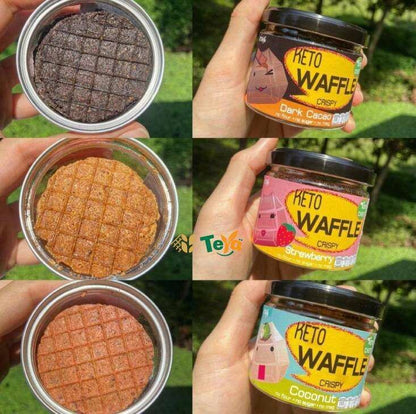 Keto Crispy waffle  生酮華夫脆餅 35g