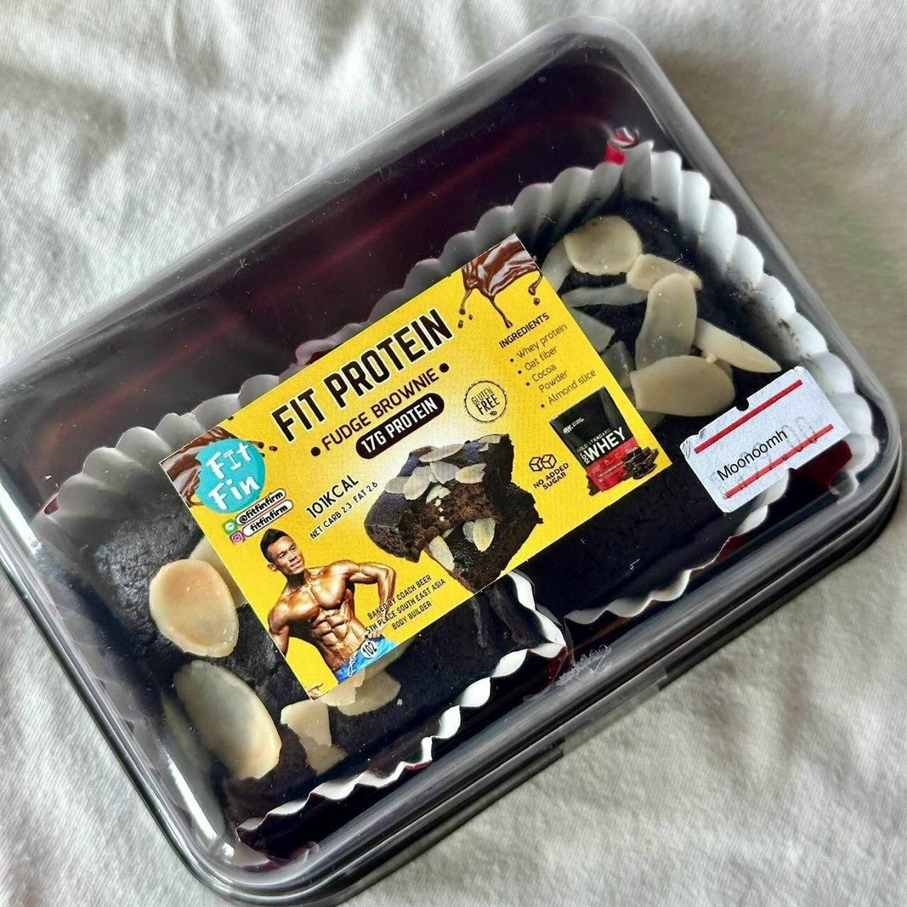 FitFin 低卡 高蛋白 Brownie Fudge  (多款口味）