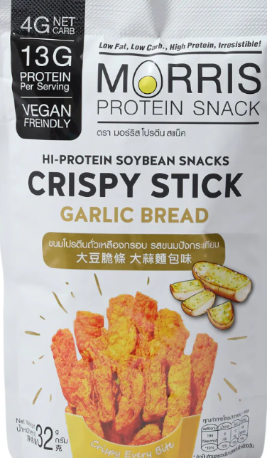 Morris - 高蛋白質大豆脆條 蒜蓉包味 32g