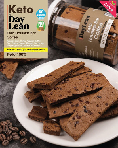 Daylean Keto Flourless bar-Almond Coffee