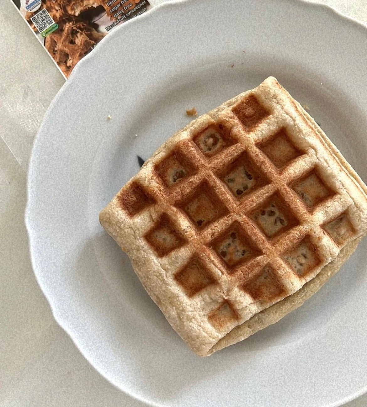 Waffle Bread 低碳雞肉鬆格仔餅-Mayo