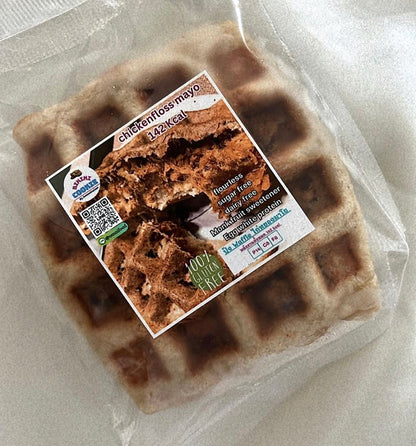 Waffle Bread 低碳雞肉鬆格仔餅-Mayo