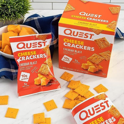 QUEST NUTRITION - 高蛋白車打芝士餅乾 30g