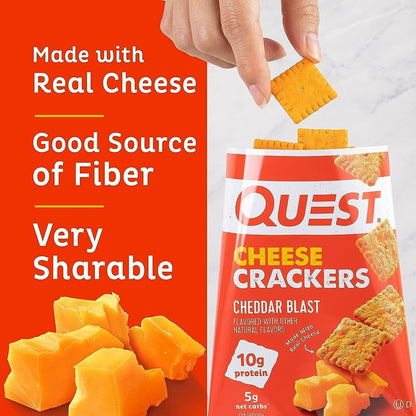 QUEST NUTRITION - 高蛋白車打芝士餅乾 30g