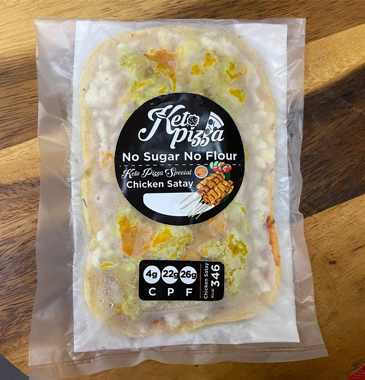 生酮薄餅雞肉沙嗲口味 150g