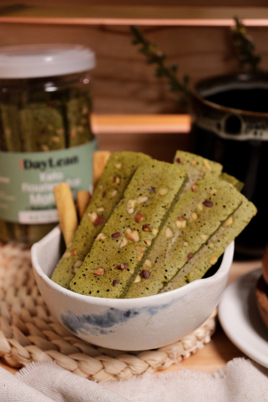 Daylean Keto Flourless bar-Almond Matcha