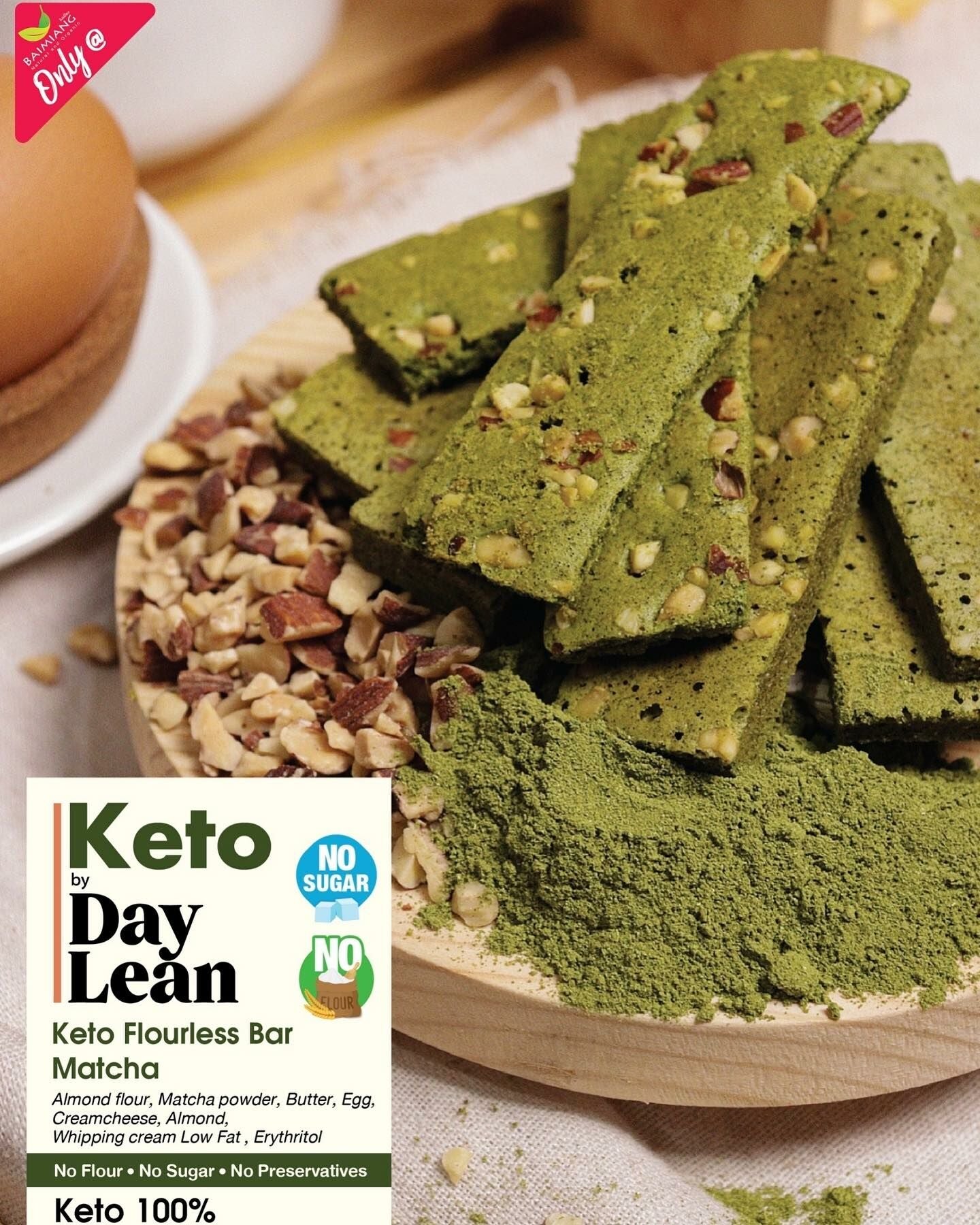 Daylean Keto Flourless bar-Almond Matcha