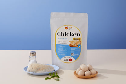 U for You 低卡純雞胸肉肉丸 35粒 500g (獨立包裝-5小包)-500g