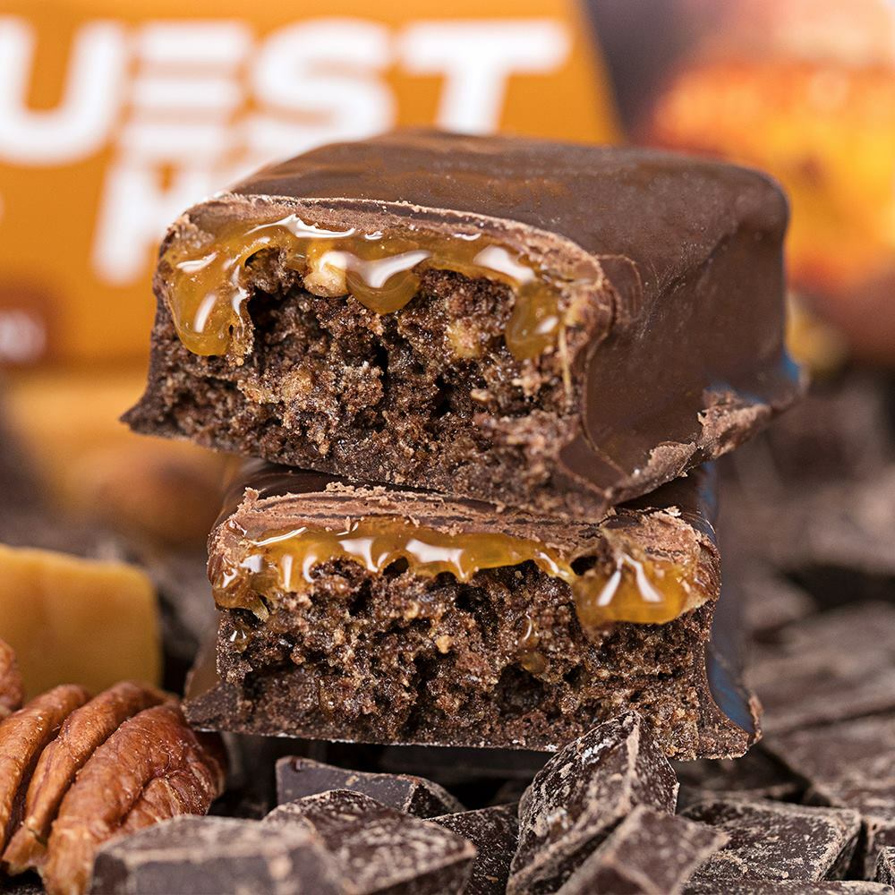 Quest Hero Protein Bars 蛋白棒 朱古力焦糖碧根果 蛋白棒 60g