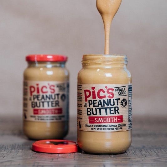 PIC'S 天然無添加無鹽 幼滑花生醬 380g