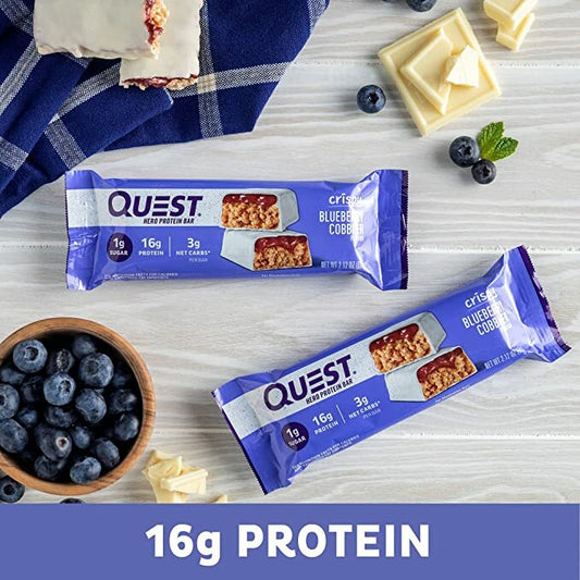 Quest Nutrition Crispy Blueberry Protein Bar - 60g