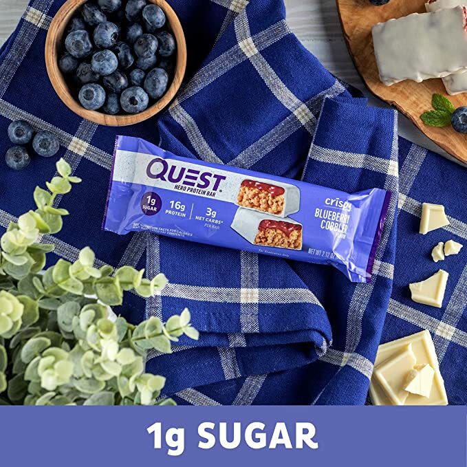 Quest Nutrition 脆皮藍莓蛋白棒-60g