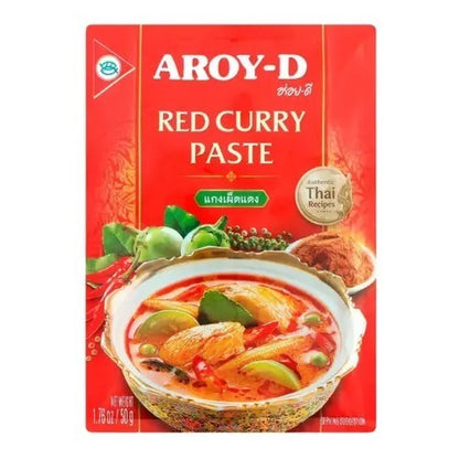 AROY-D 無添加糖-紅咖哩醬 100g