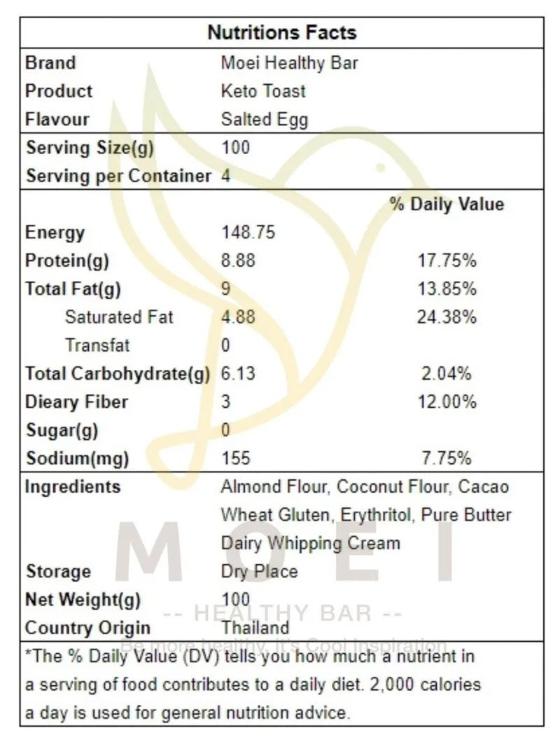 MOEI-低碳脆脆多士(多款口味選擇）