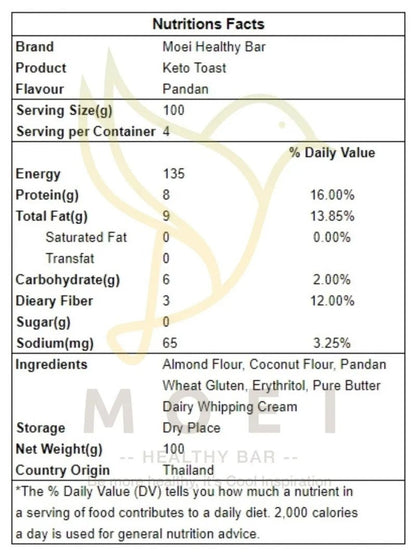 MOEI-低碳脆脆多士(多款口味選擇）