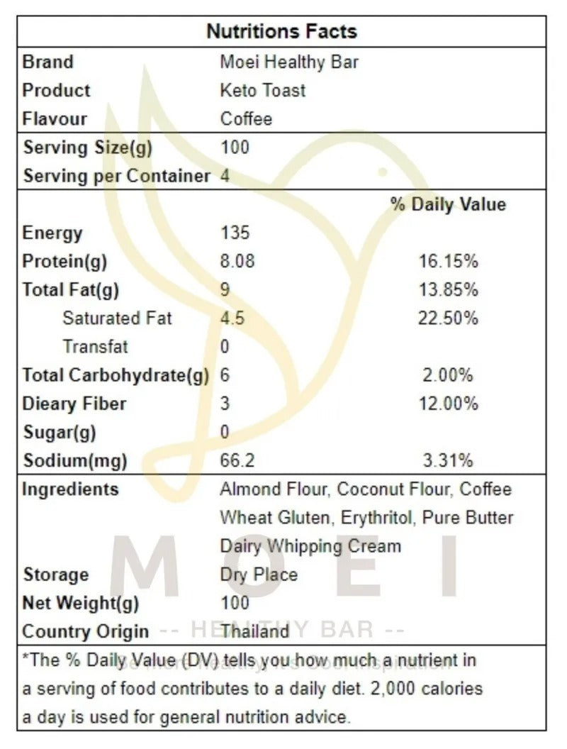 MOEI-低碳脆脆多士(多款口味選擇）