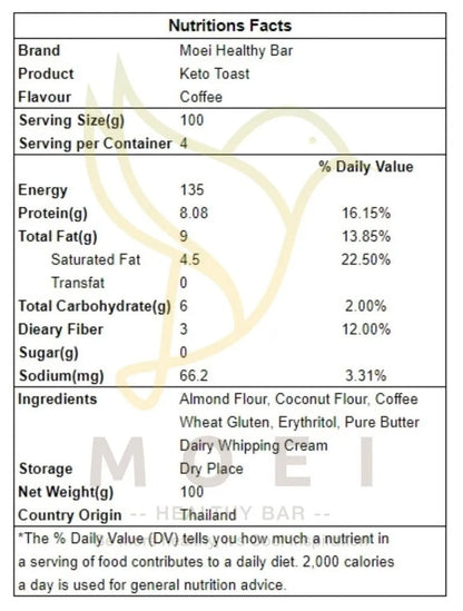 MOEI-低碳脆脆多士(多款口味選擇）