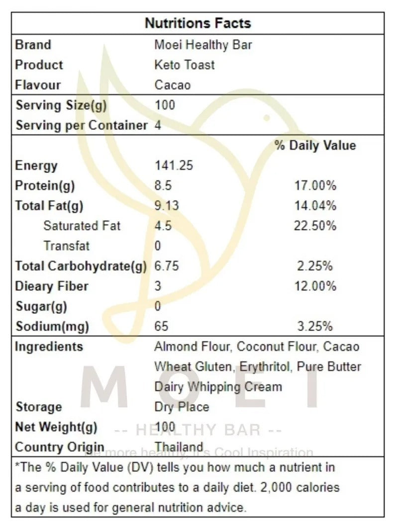 MOEI-低碳脆脆多士(多款口味選擇）